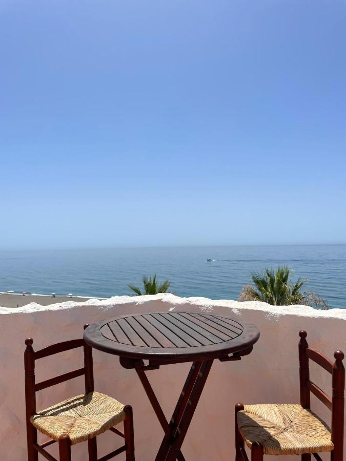 Apartamento Ático sobre el Mar Benajarafe Exterior foto