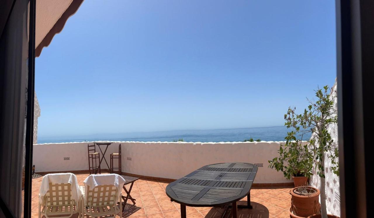 Apartamento Ático sobre el Mar Benajarafe Exterior foto