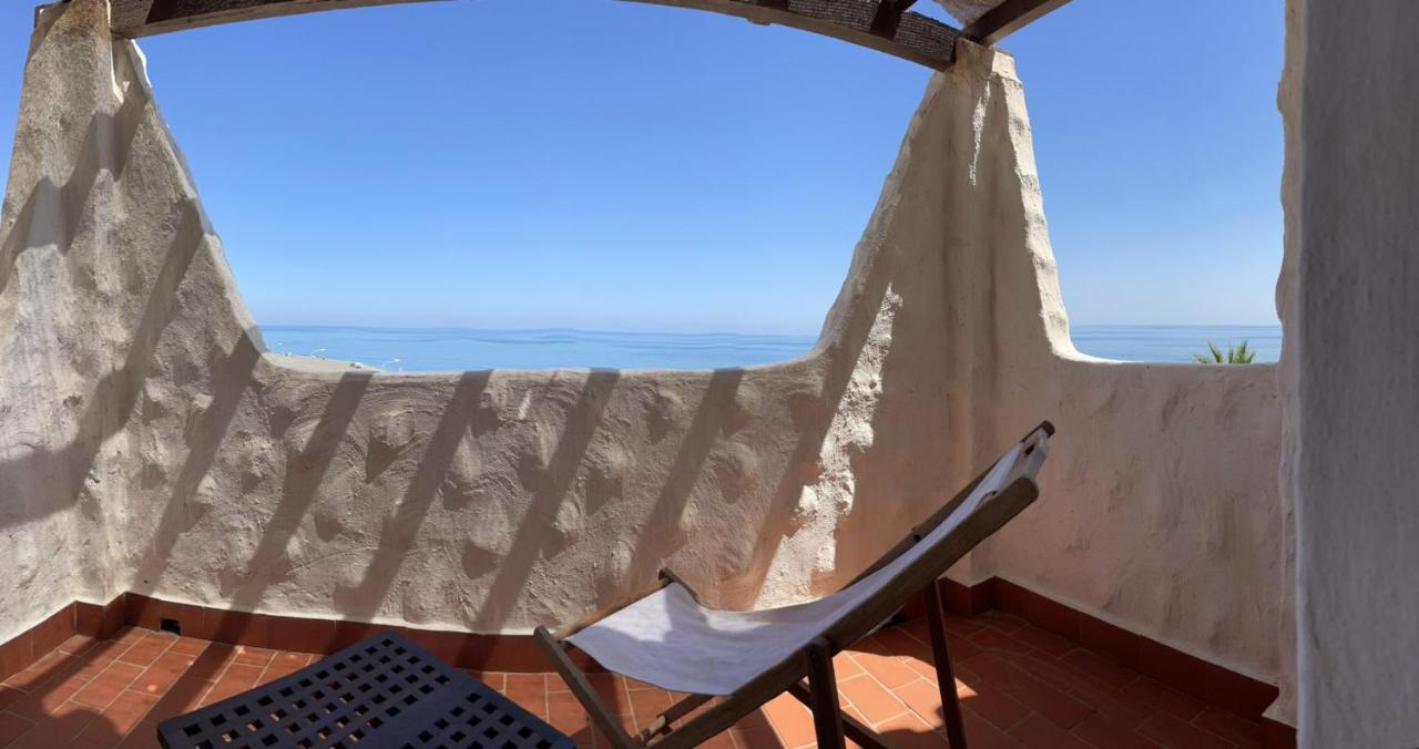 Apartamento Ático sobre el Mar Benajarafe Exterior foto